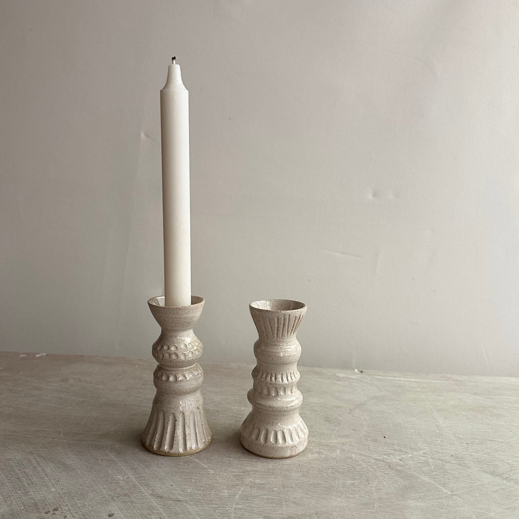 Set of two Candle Holders #023