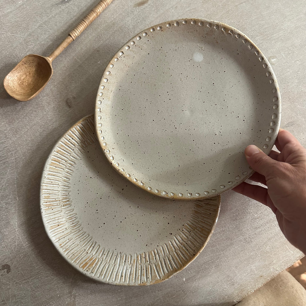 Set of two  Lunch Plates