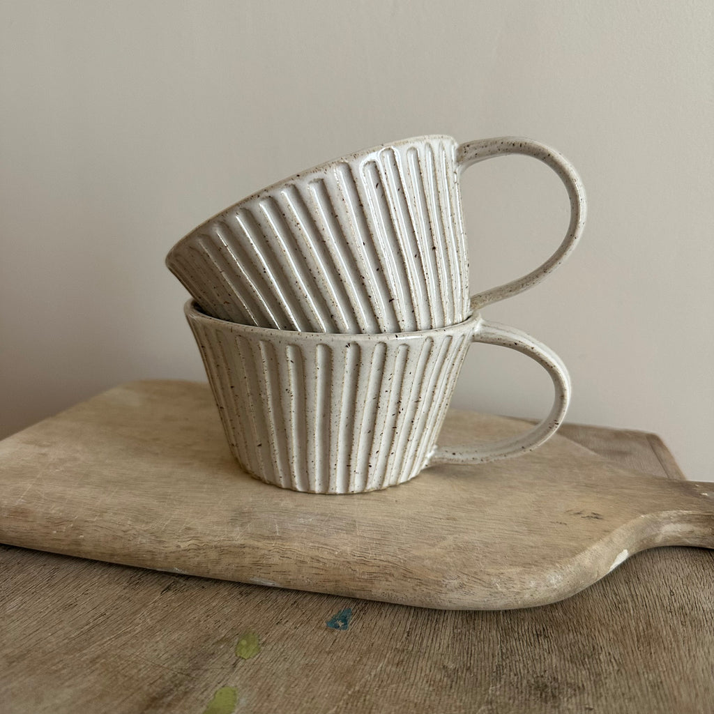 Creamy Dreamy Coffee Cup Handmade Ceramics – Ayn Ceramics