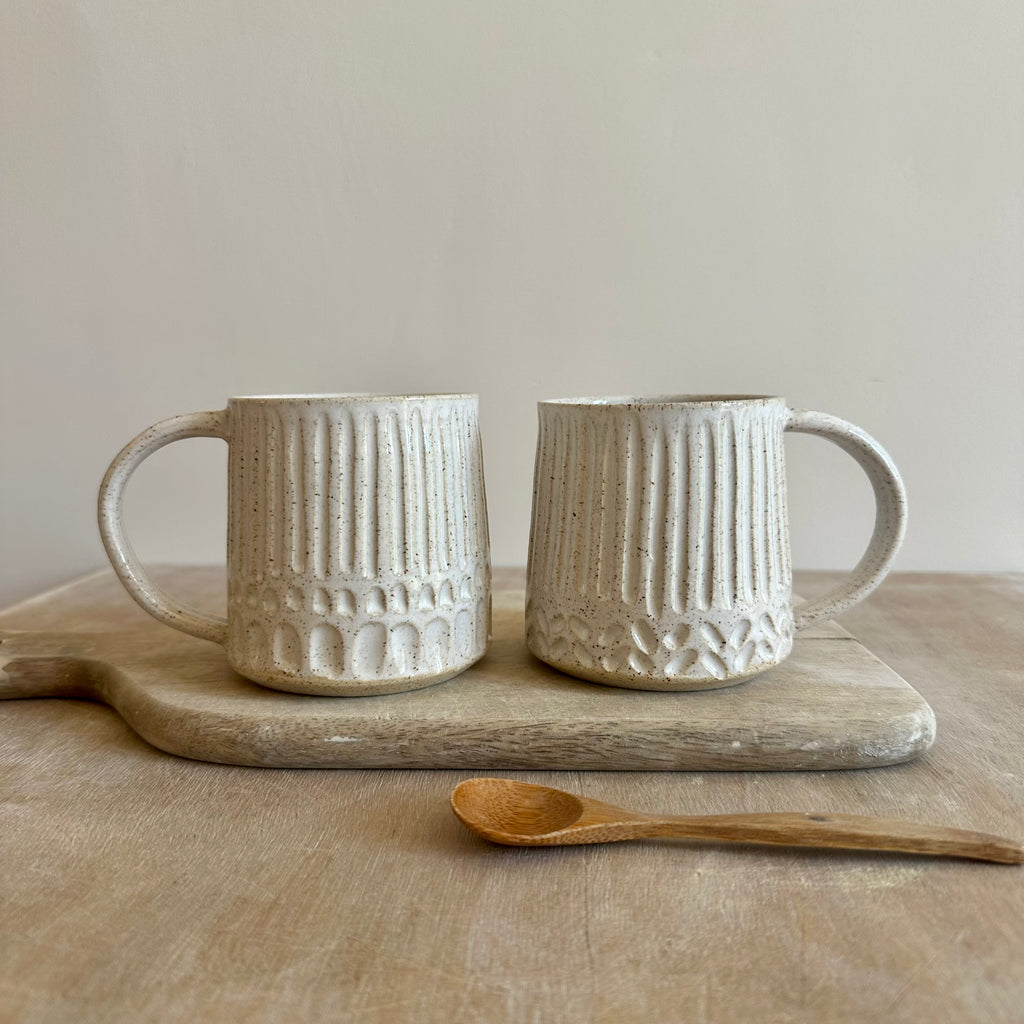 Creamy Dreamy Coffee Cup Handmade Ceramics – Ayn Ceramics