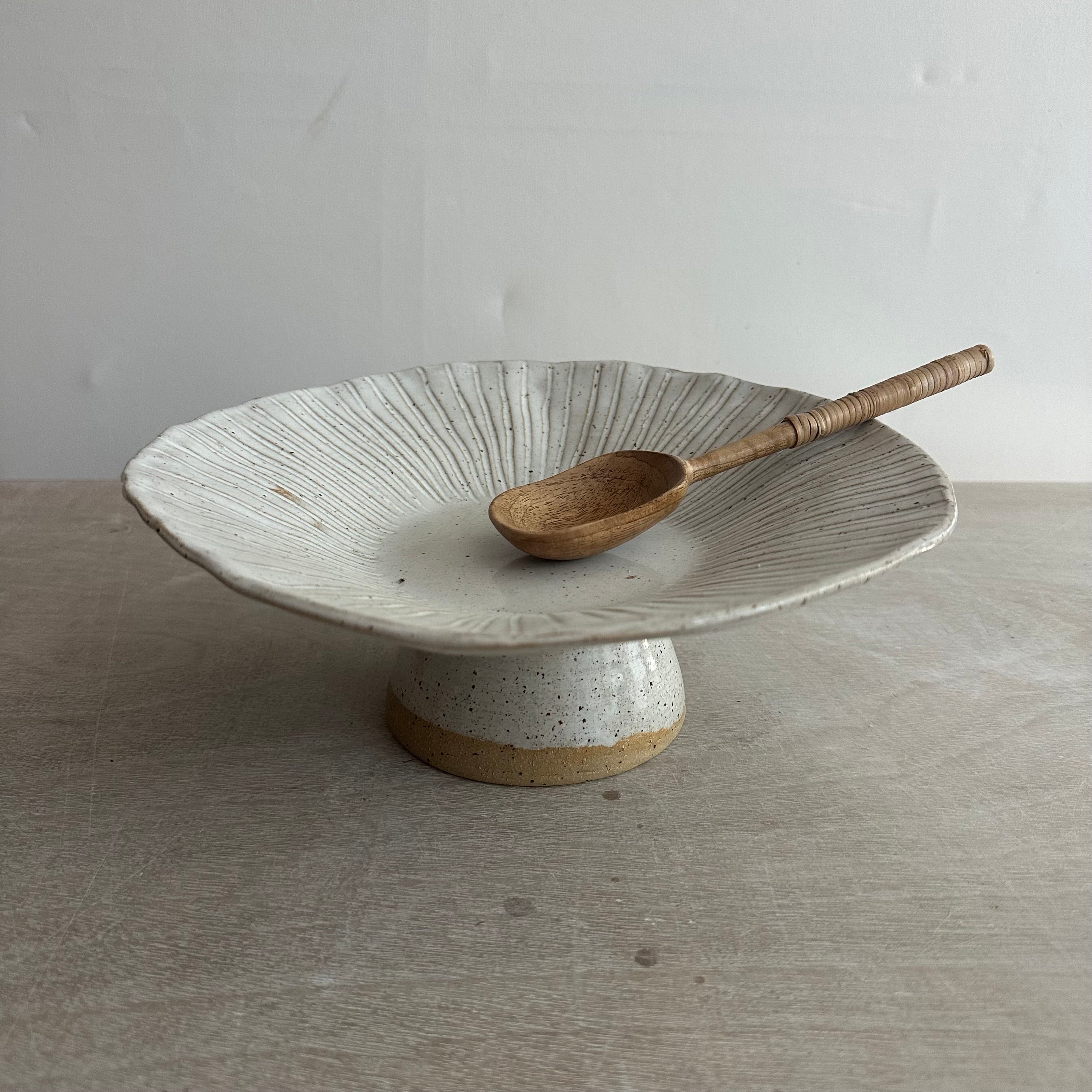 Pedestal Serving Bowl #76