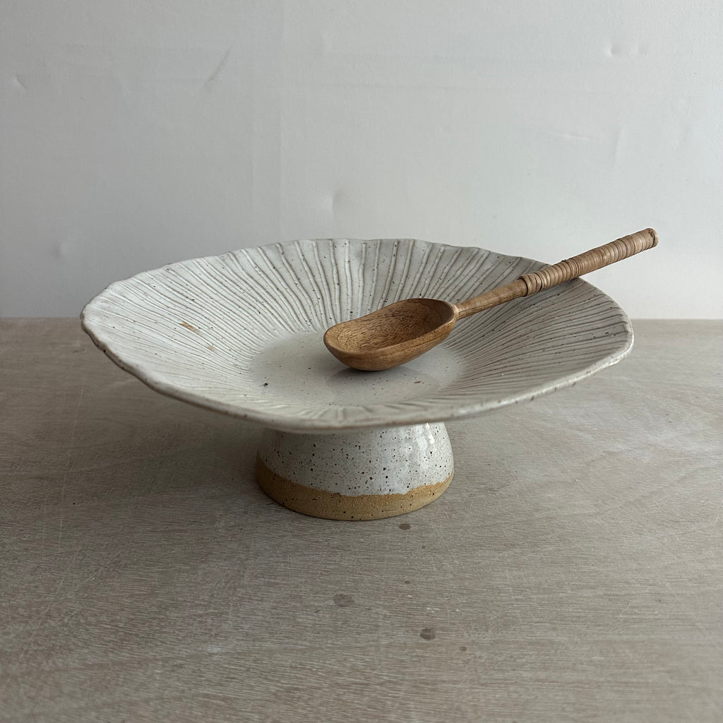 Pedestal Serving Bowl #76