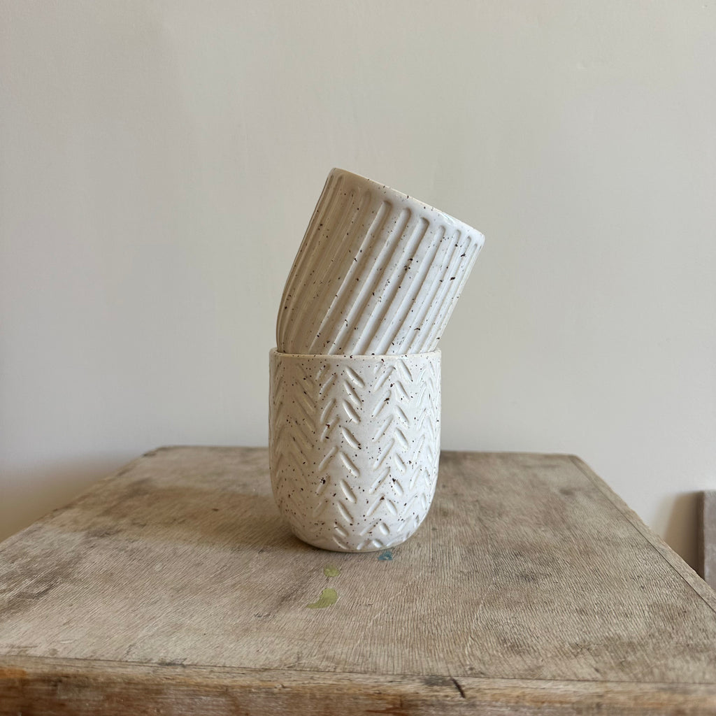 Creamy Dreamy Coffee Cup Handmade Ceramics – Ayn Ceramics