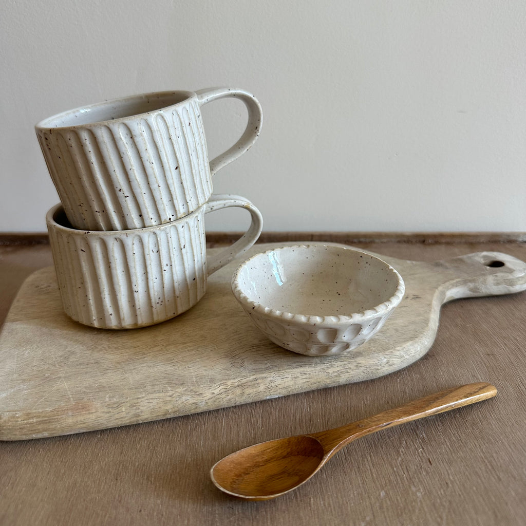 Creamy Dreamy Coffee Cup Handmade Ceramics – Ayn Ceramics