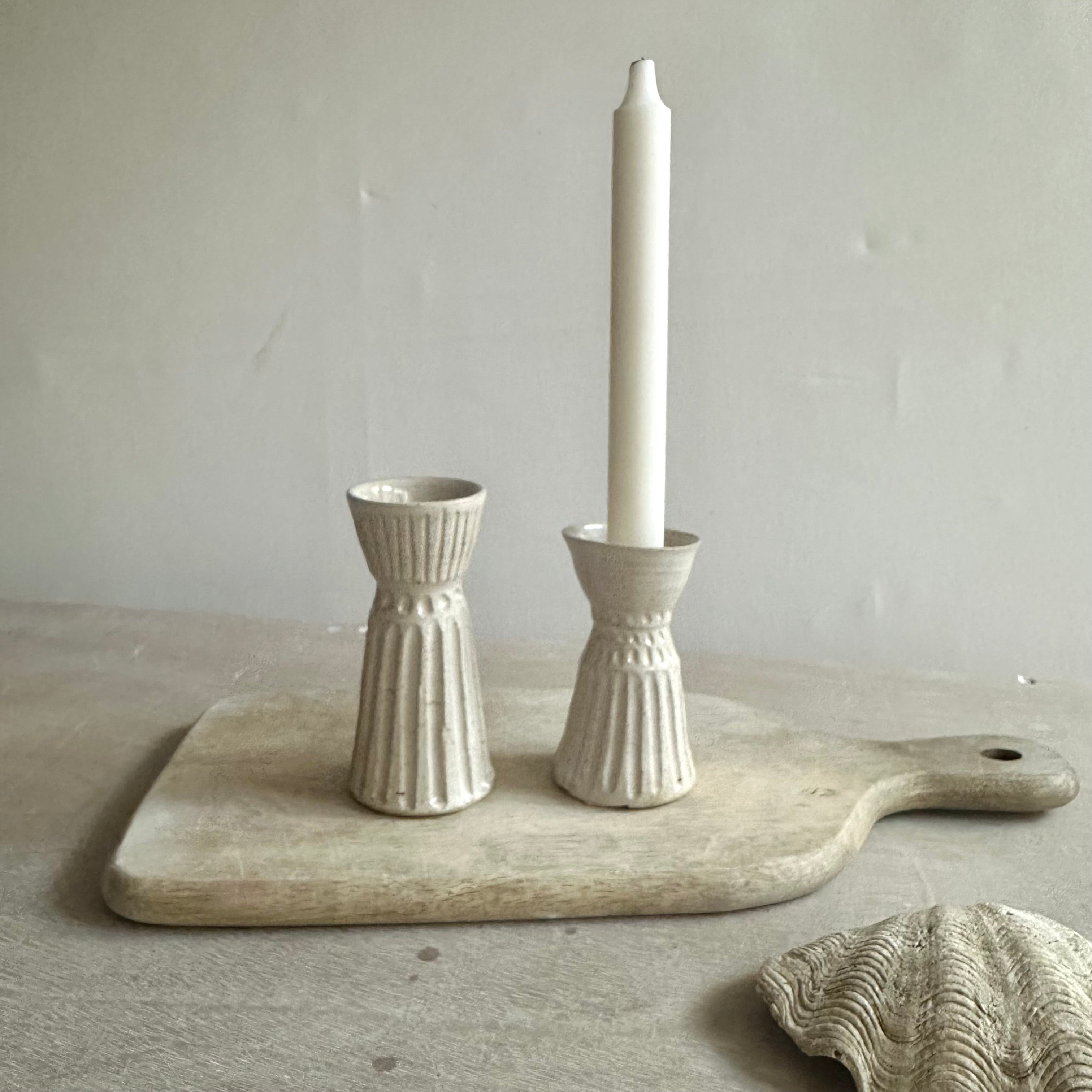 Set of two Candle Holders #021