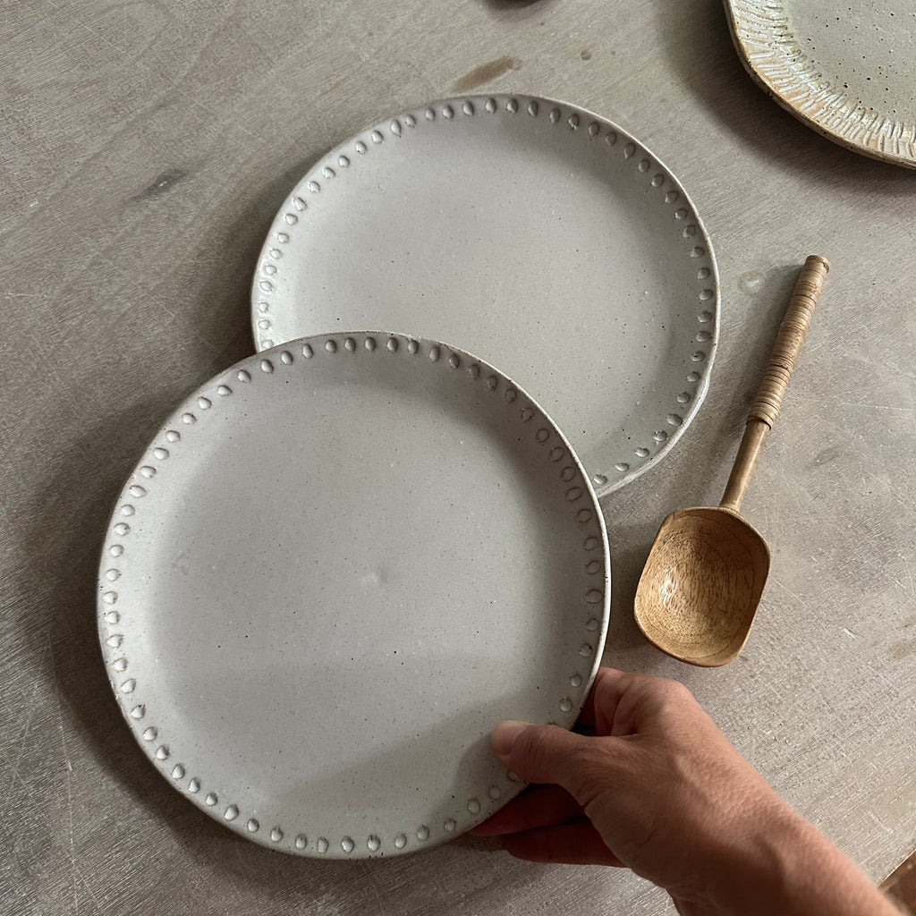 Set of two  Lunch Plates