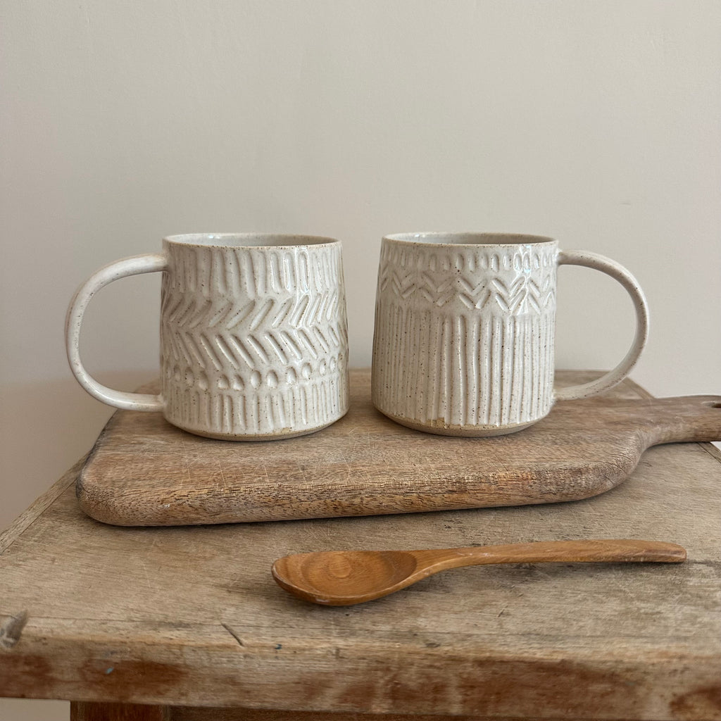 Creamy Dreamy Coffee Cup Handmade Ceramics – Ayn Ceramics