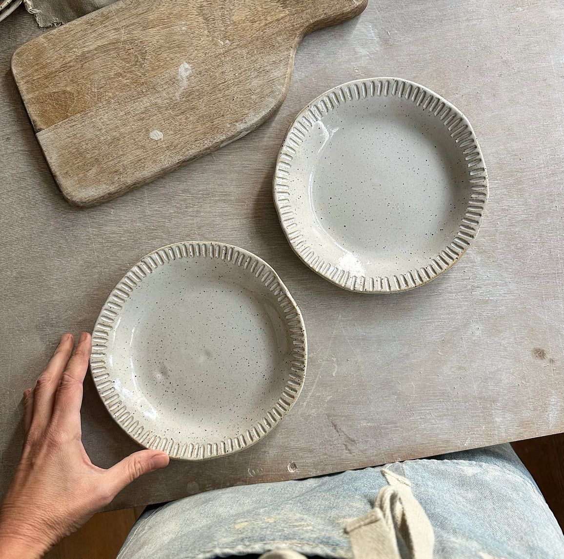 Set of two Nadi Plates